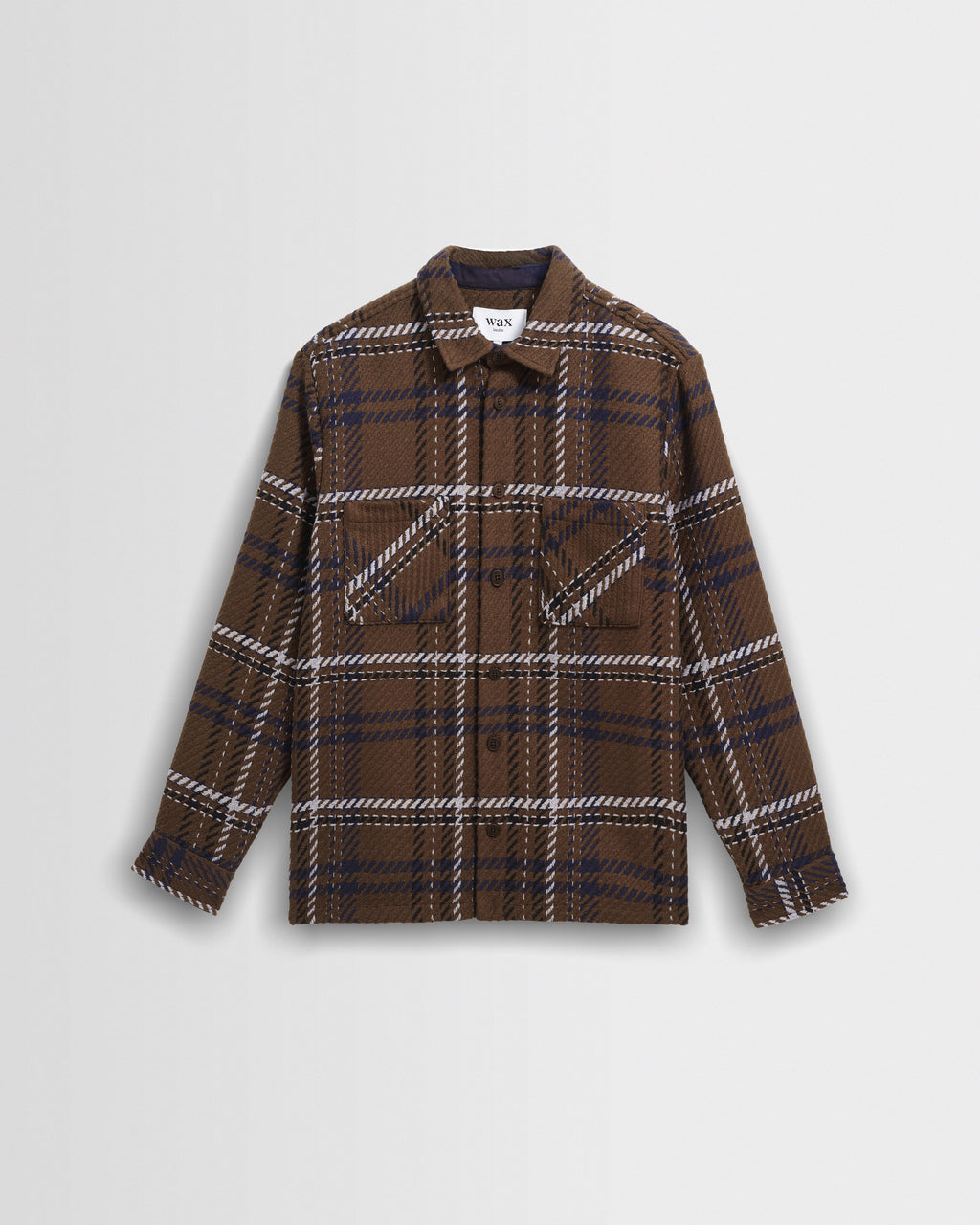 Whiting - Brown And Blue Moon Check Overshirt
