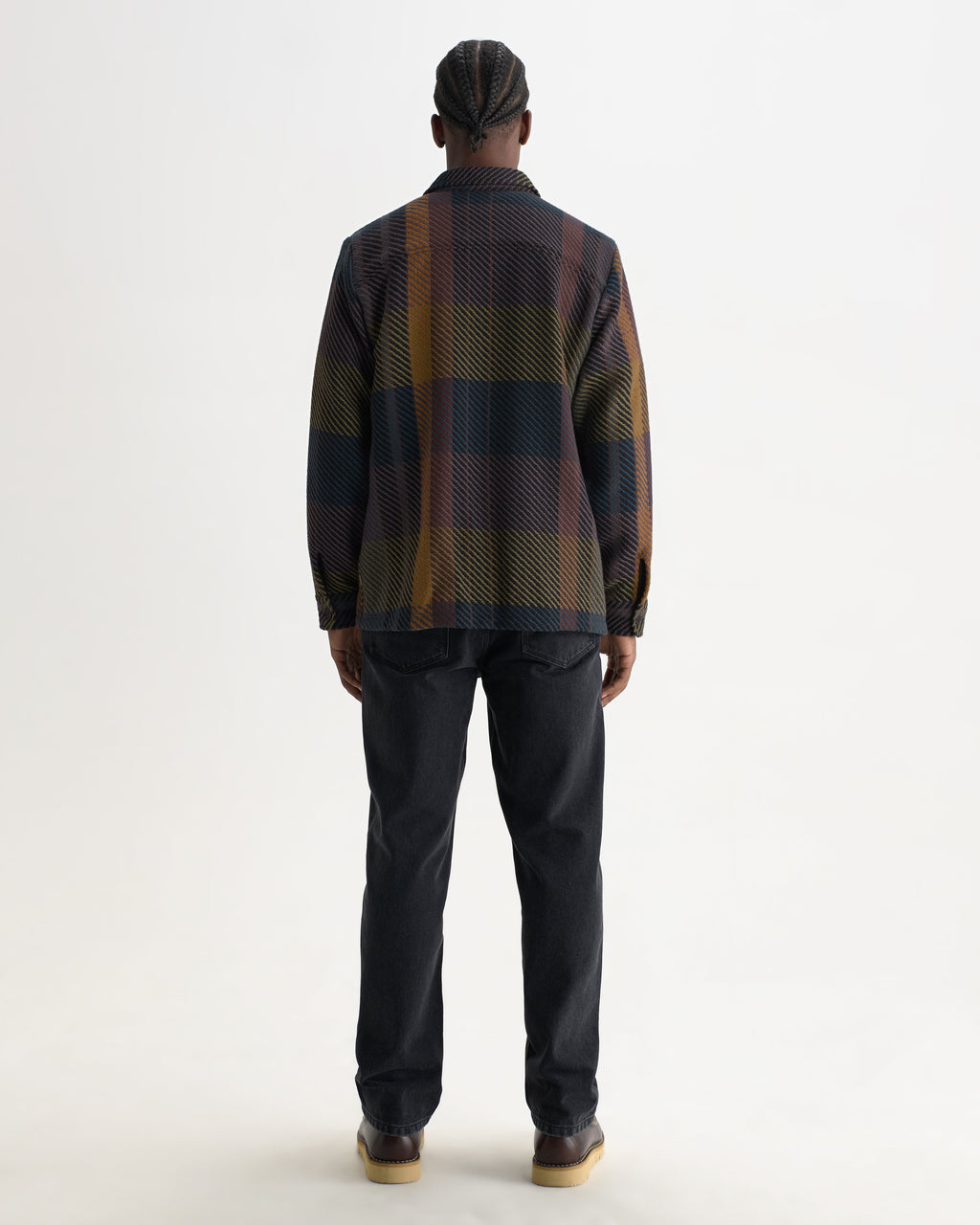 Whiting - Green And Brown Tempo Check Overshirt