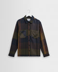Whiting - Green And Brown Tempo Check Overshirt