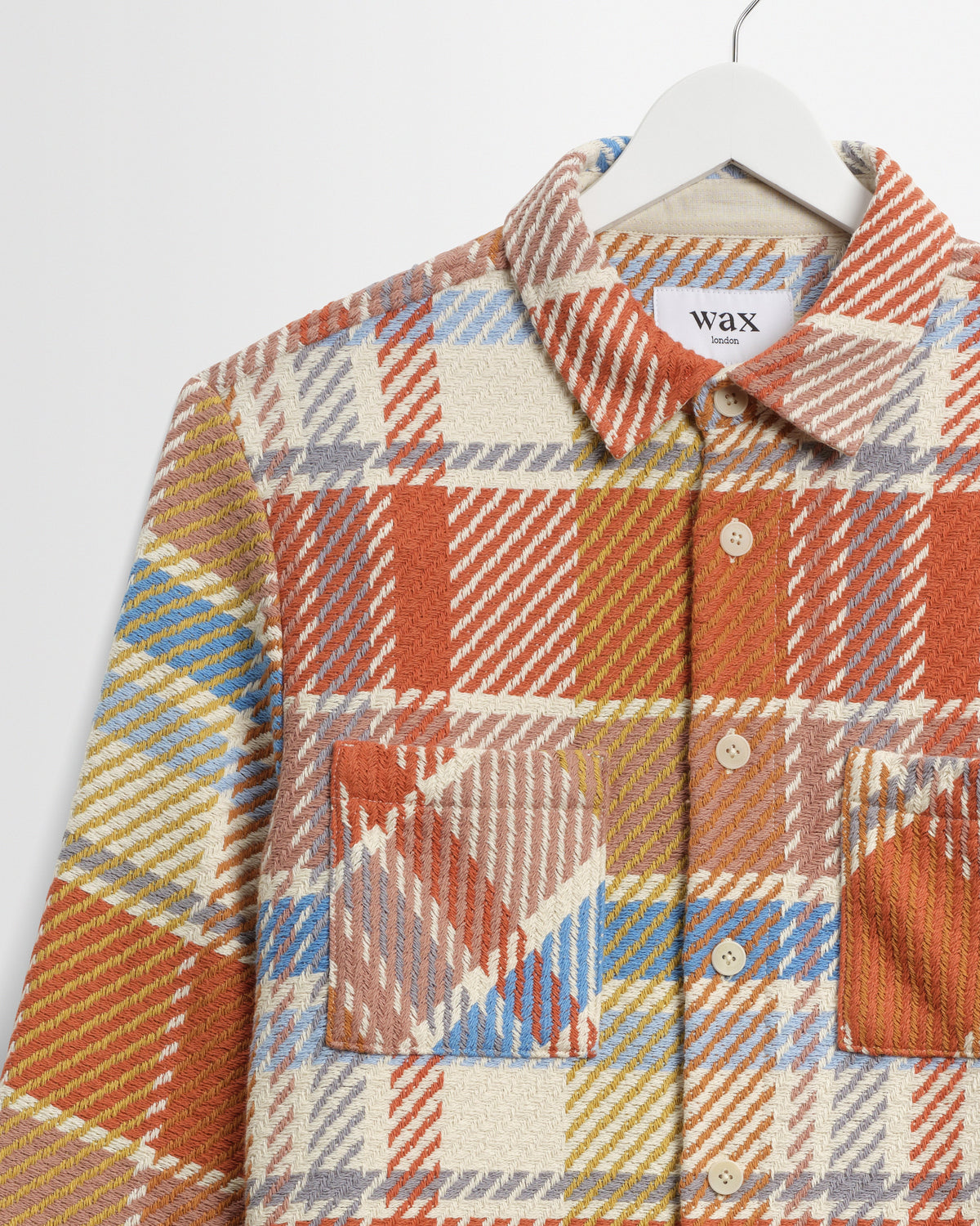 Whiting - Multicolour Pastel Bude Check Overshirt