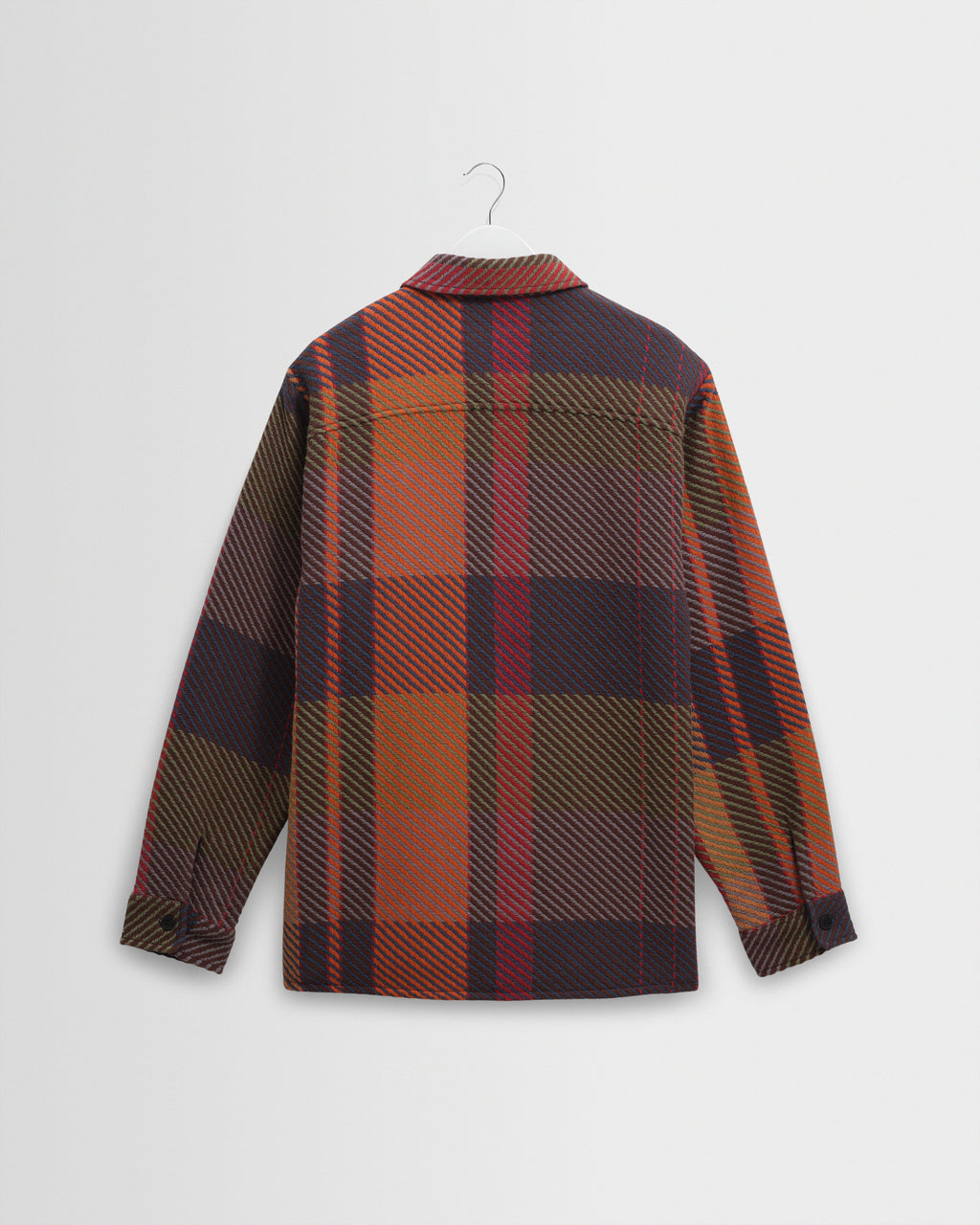 Whiting - Orange And Multicolour Tempo Check Overshirt