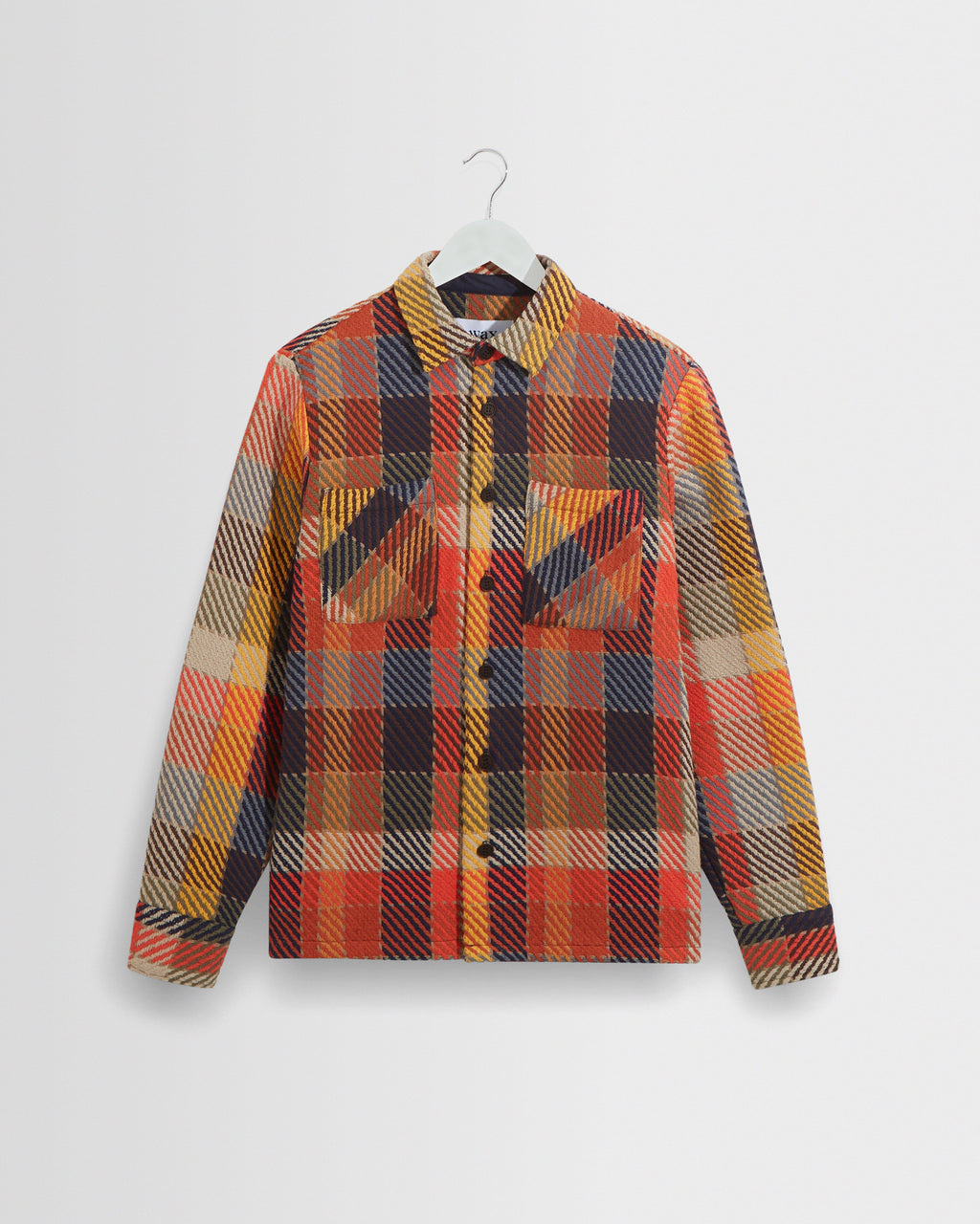 Whiting - Orange Pike Check Overshirt