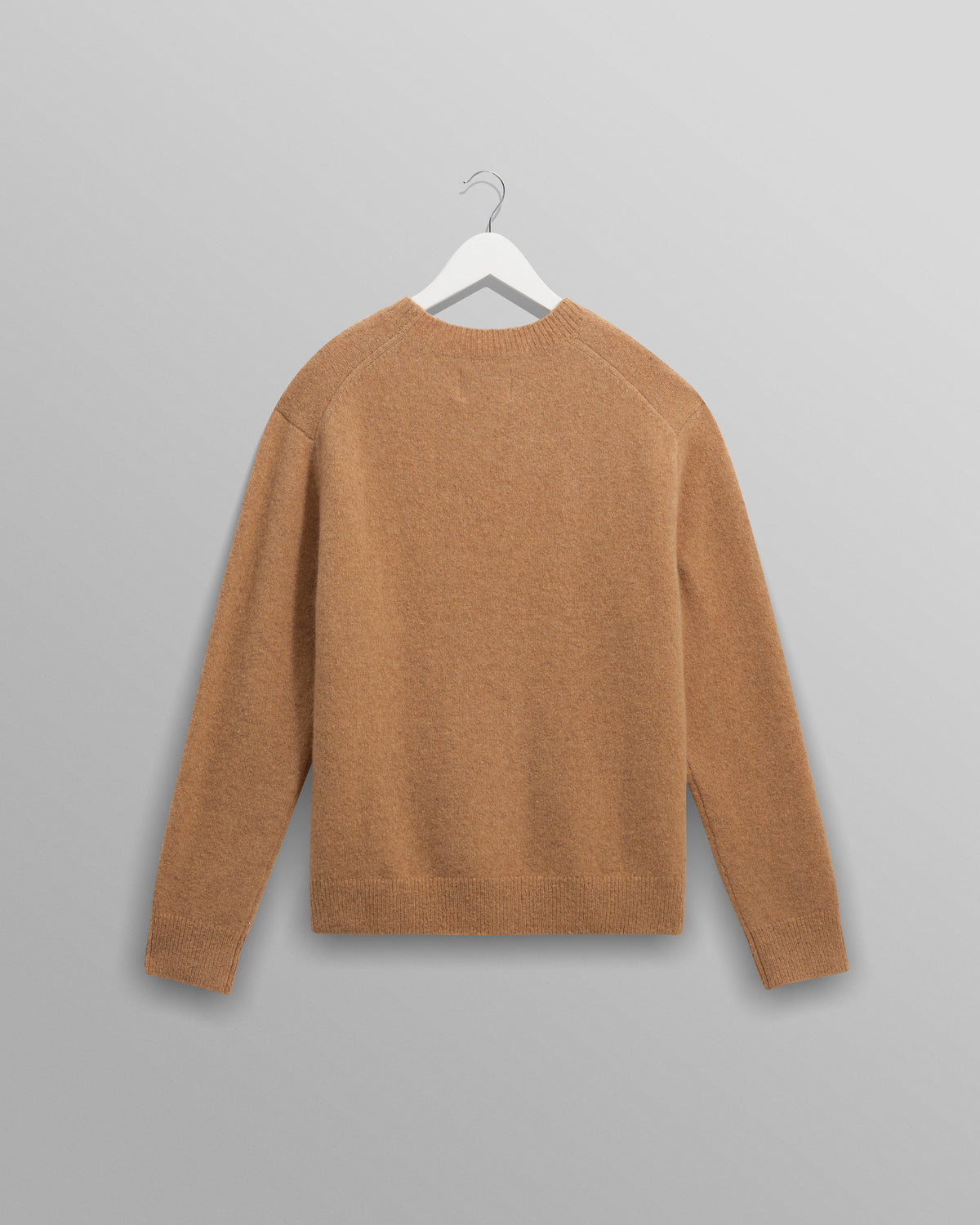 Wilde - Camel Fluffy Wool Crewneck