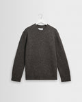 Wilde - Charcoal Fluffy Wool Crewneck