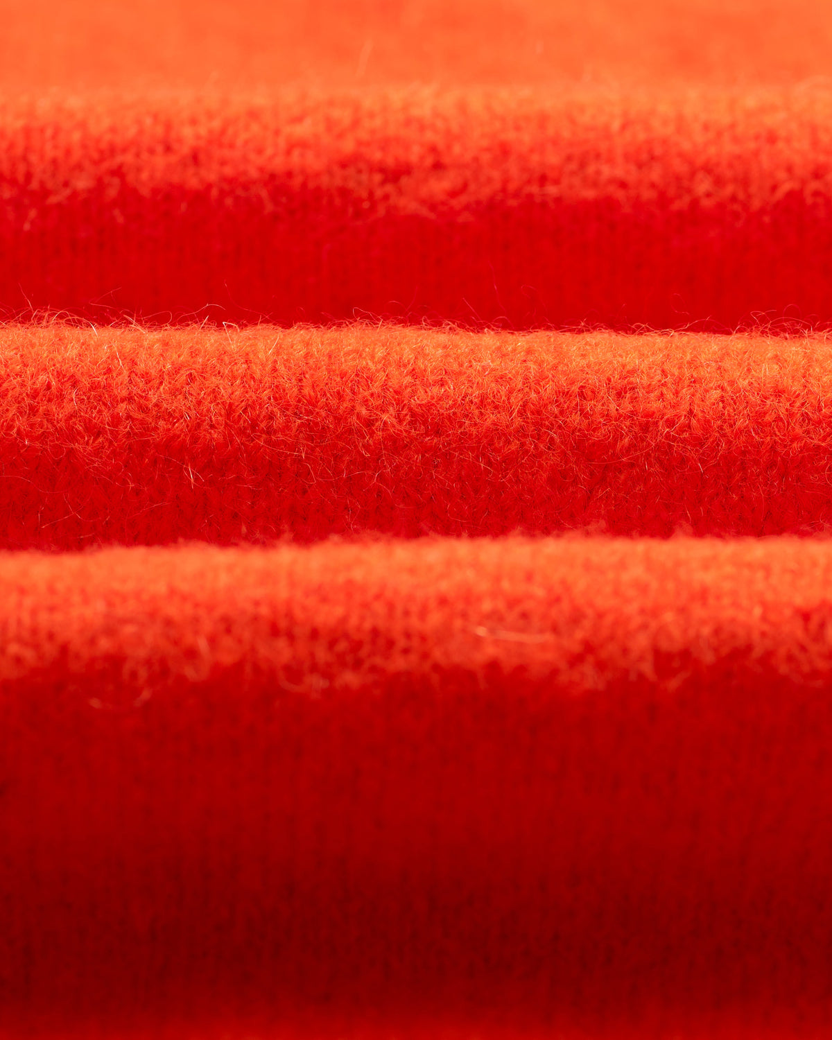 Wilde - Orange Fluffy Wool Crewneck