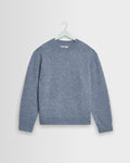 Wilde - Pale Blue Fluffy Wool Crewneck