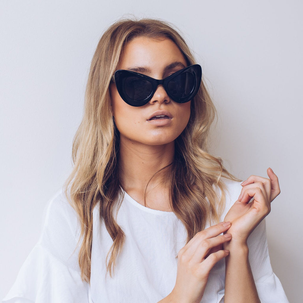 Berlin Black Sunglasses | Women's Classic Black Sunglasses