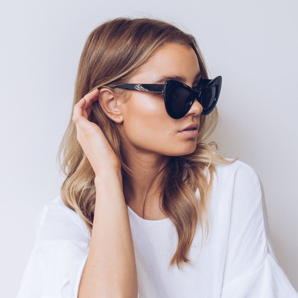 Berlin Black Sunglasses | Women's Classic Black Sunglasses